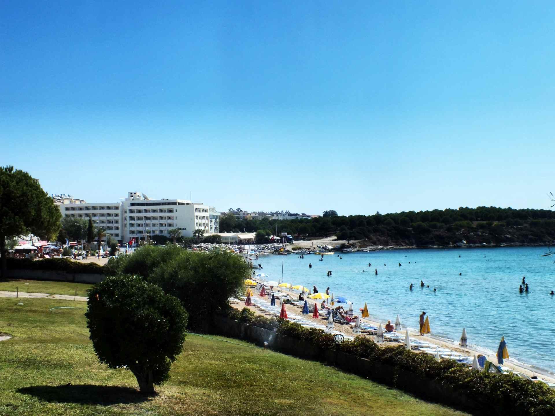 Tuntas Beach Hotel Altinkum Дидим Экстерьер фото