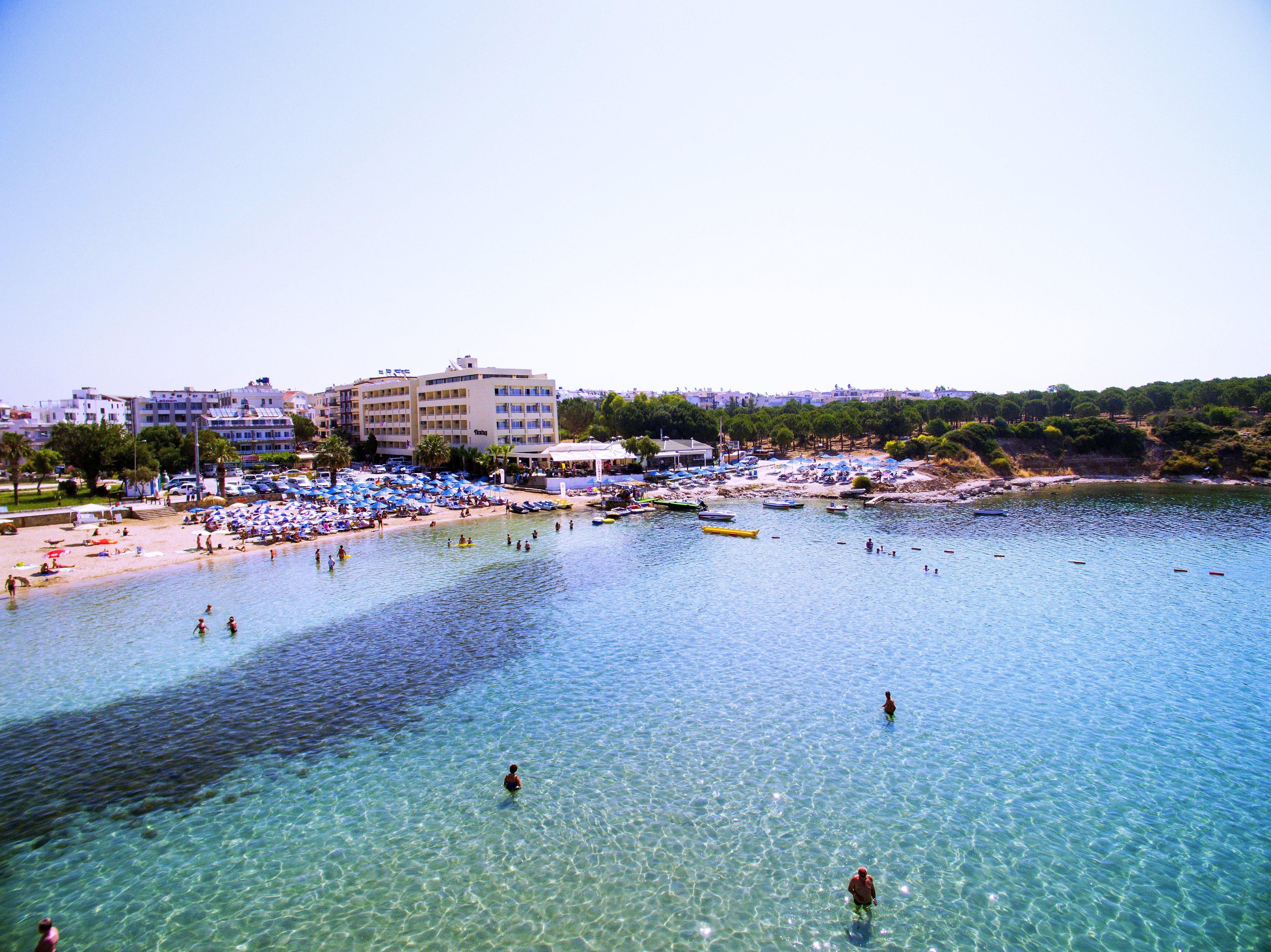 Tuntas Beach Hotel Altinkum Дидим Экстерьер фото