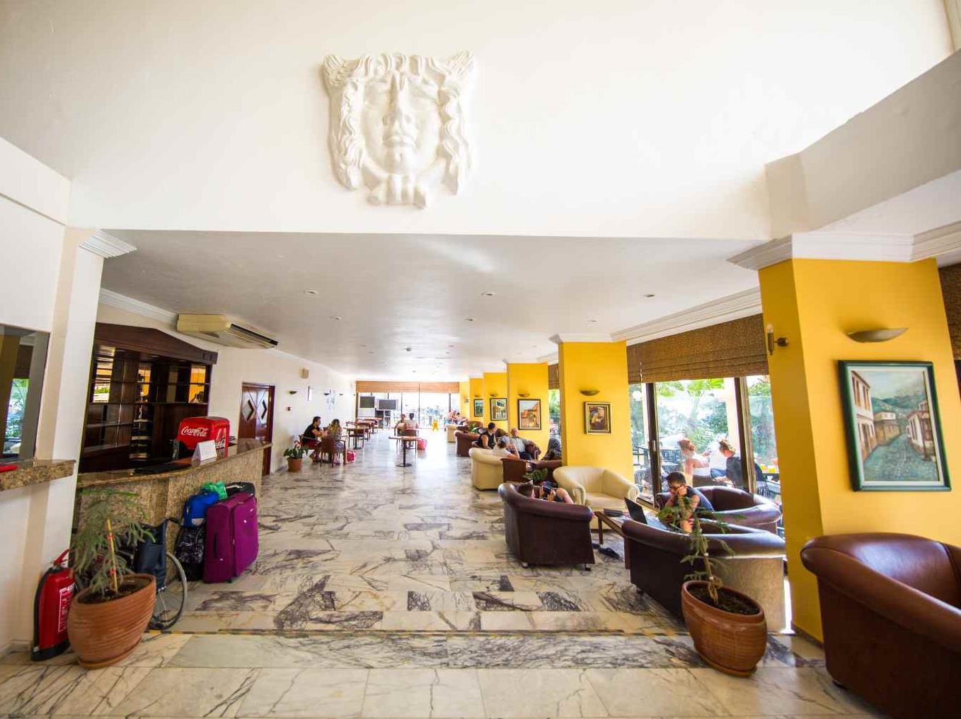 Tuntas Beach Hotel Altinkum Дидим Экстерьер фото