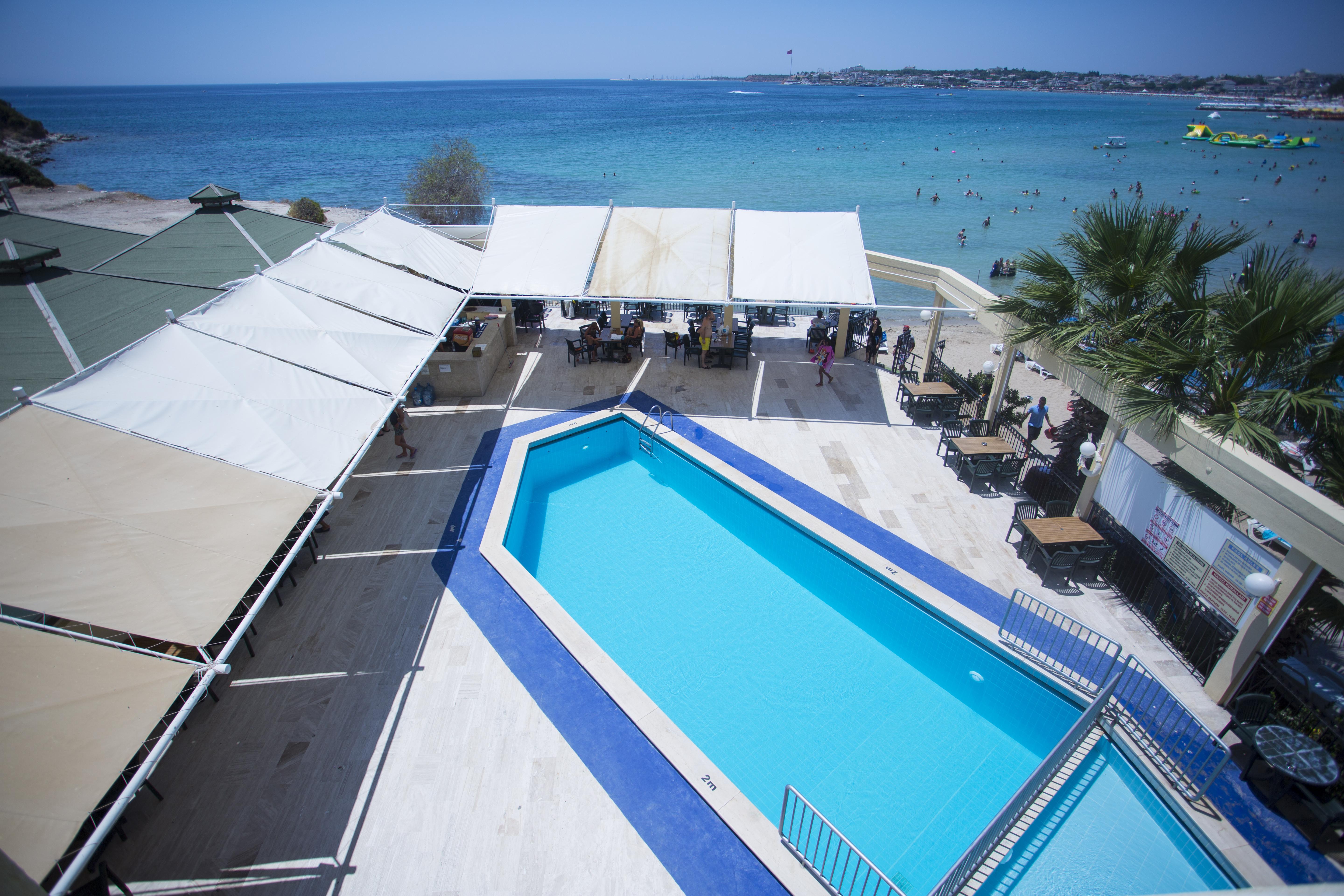 Tuntas Beach Hotel Altinkum Дидим Экстерьер фото