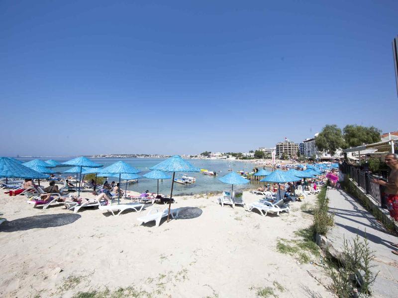 Tuntas Beach Hotel Altinkum Дидим Экстерьер фото