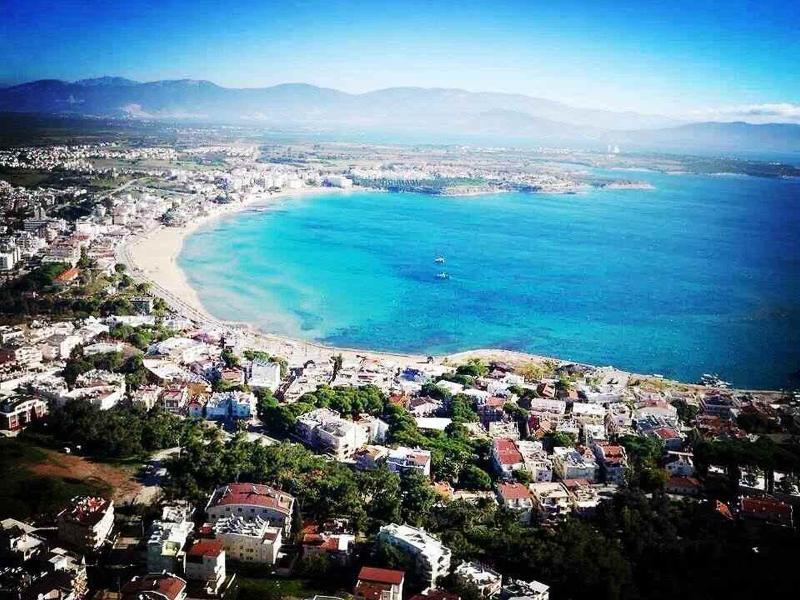 Tuntas Beach Hotel Altinkum Дидим Экстерьер фото