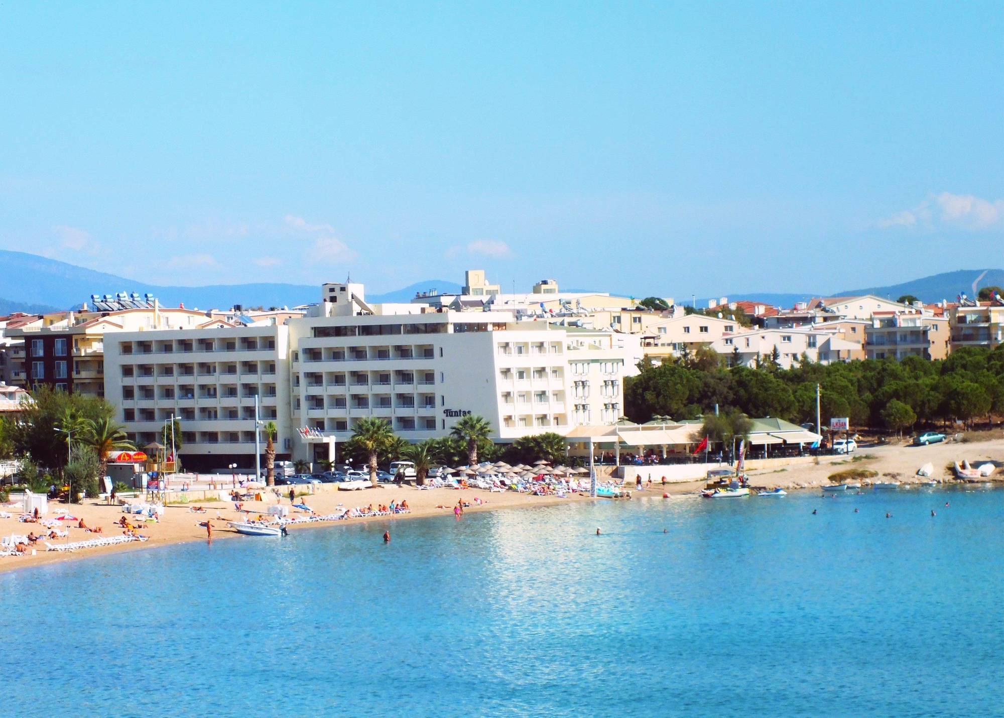 Tuntas Beach Hotel Altinkum Дидим Экстерьер фото