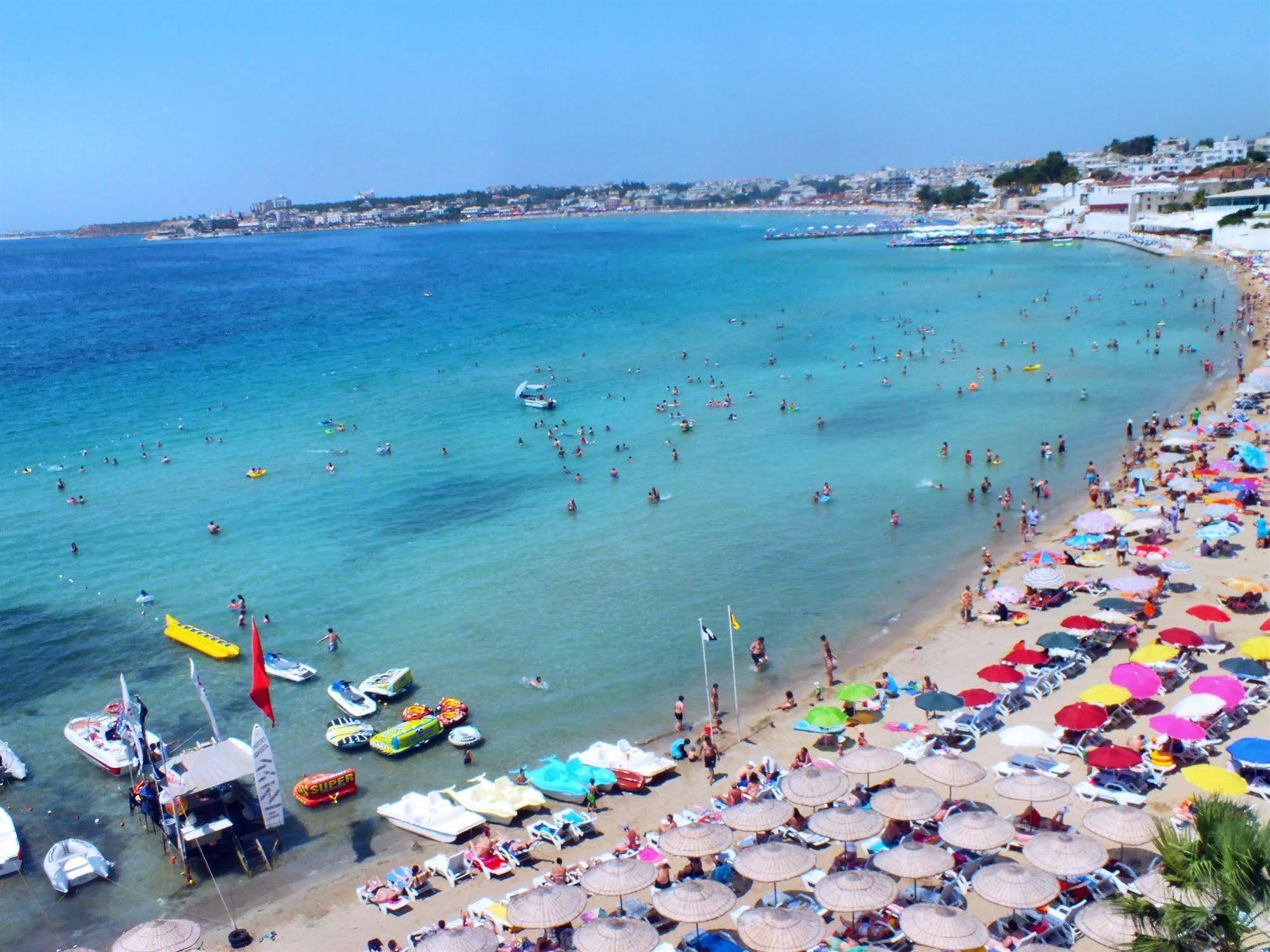 Tuntas Beach Hotel Altinkum Дидим Экстерьер фото