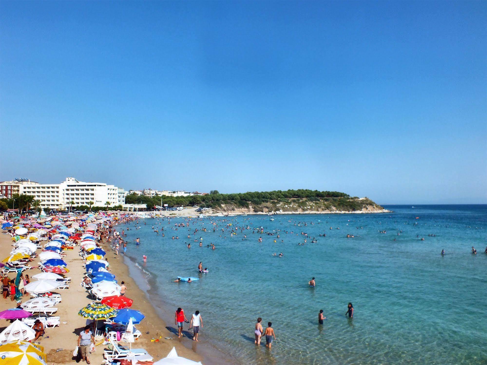 Tuntas Beach Hotel Altinkum Дидим Экстерьер фото